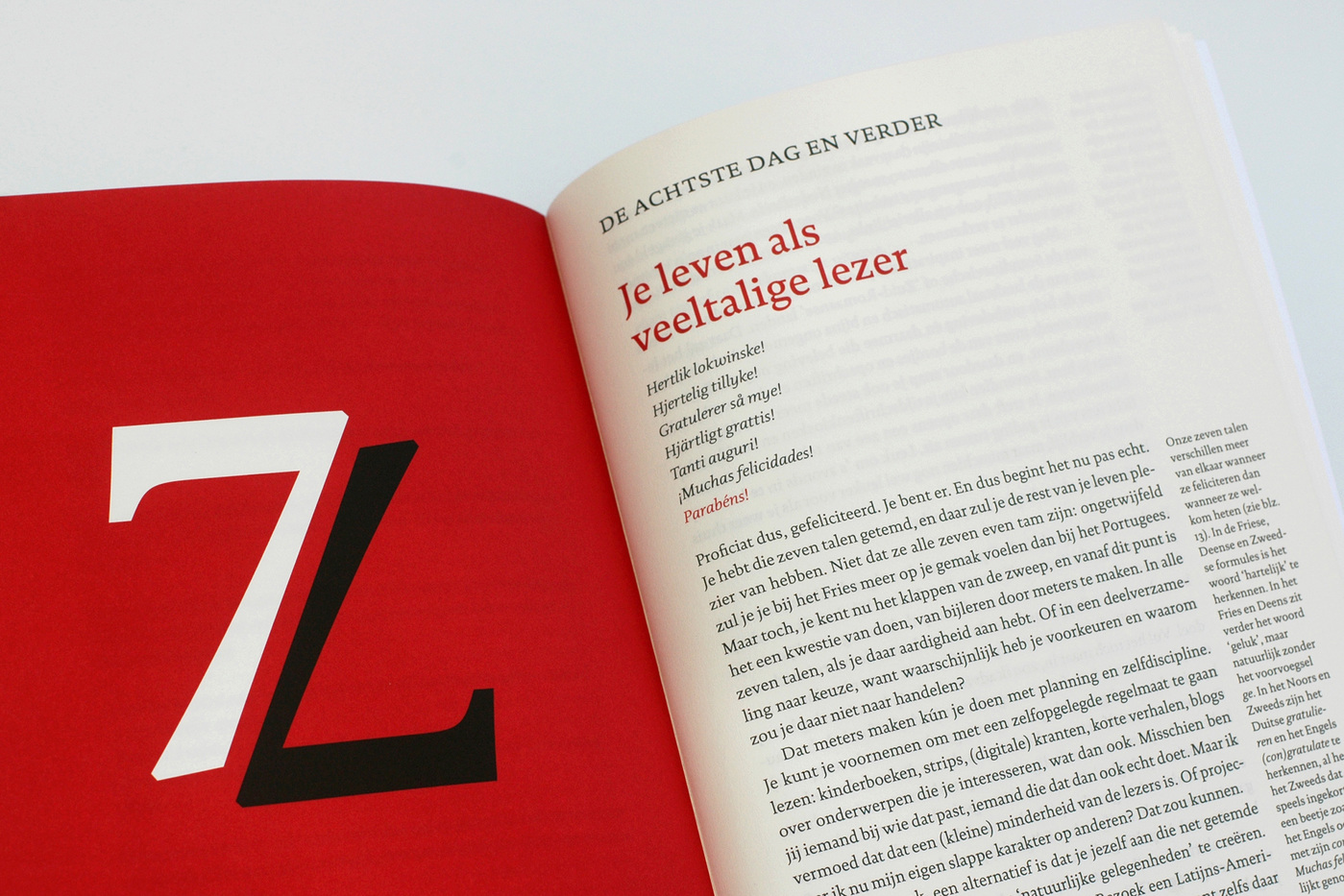 Zeven talen in zeven dagen by Gaston Dorren - Fonts In Use